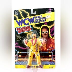 Jimmy Hart WCW OSFTM 1994 Yellow Hulk Hogan Suit Series 1 Figure WWF DIRTY